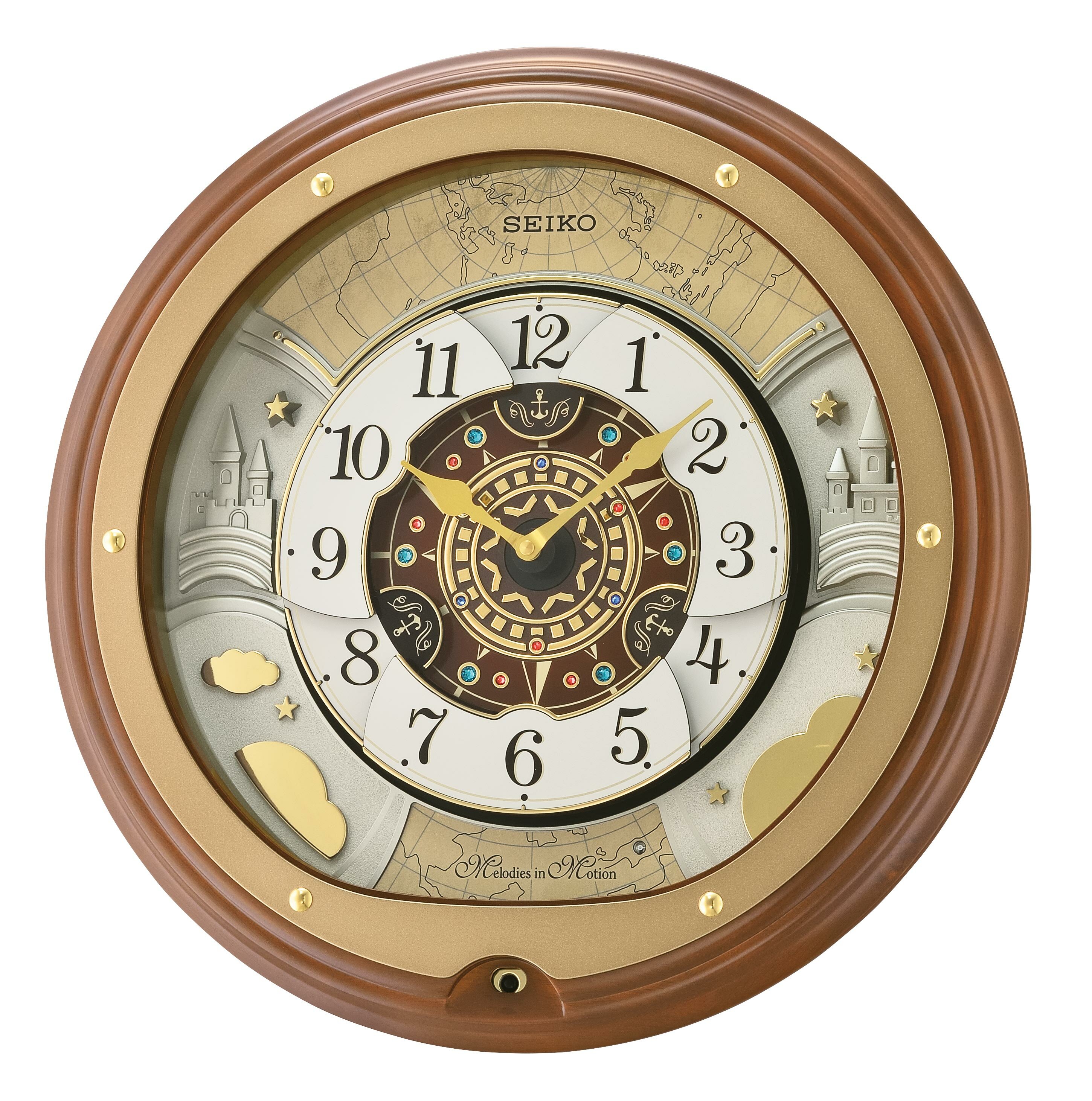 Seiko Atlas Mim 138 Wall Clock Wayfair