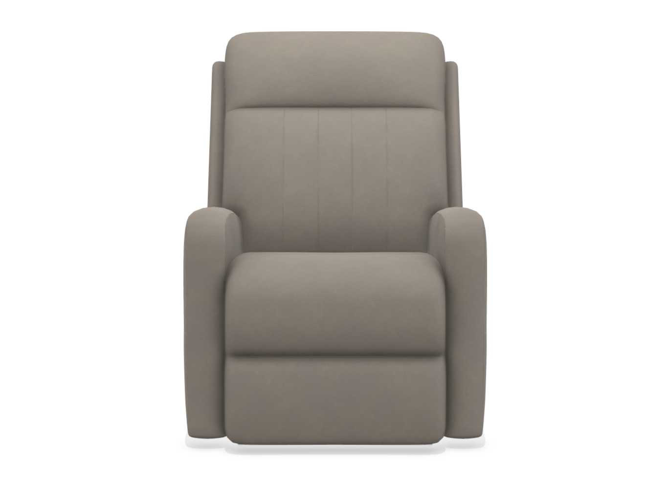 LaZBoy Finley Power Rocking Recliner in Pewter Leather Match with