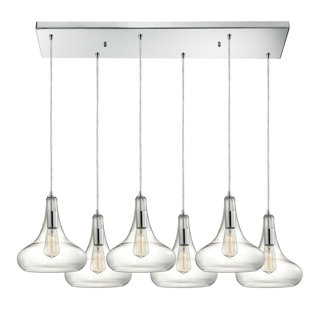 Go to store & view more images Toothman 6-Light Kitchen Island Pendant by Brayden Studio