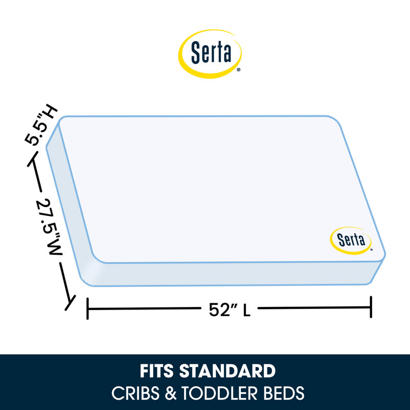 serta perfect start crib mattress