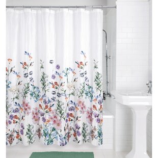 Polyester Bathroom Rustproof Metal Water 36x72 Inch Stall Size Shower Curtain