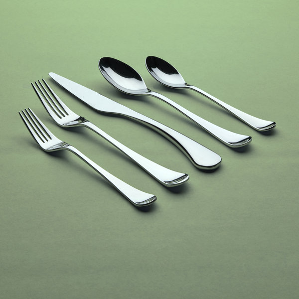 Gourmet Settings Lyric 20 Piece 18/10 Stainless Steel ...
