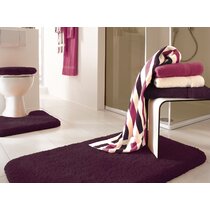 HOMESTORES Skidproof Toilet Seat U Shape Cover Bath Mat Lid Cover 3 Piece Non Slip Bath Rug Mats Sets For Shower SPA 