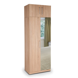 Check price and read more information from trusted store. Drehtürenschrank Holborn Plus, 228 cm H x 80 cm B x 52 cm T von Home Essence