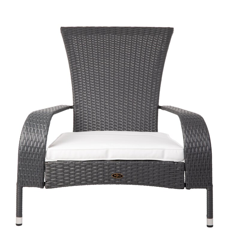 Bay Isle Home Jakin Patio Chair With Cushions Wayfair