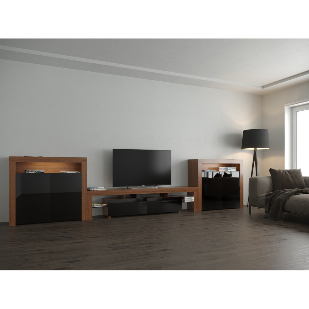 Orren Ellis Earle Entertainment Center for TVs up to 88" Wayfair