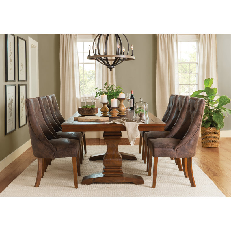 Derwent Extendable Solid Wood Dining Table