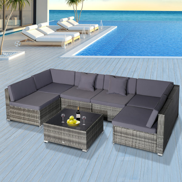 outdoor sofa with built in storage