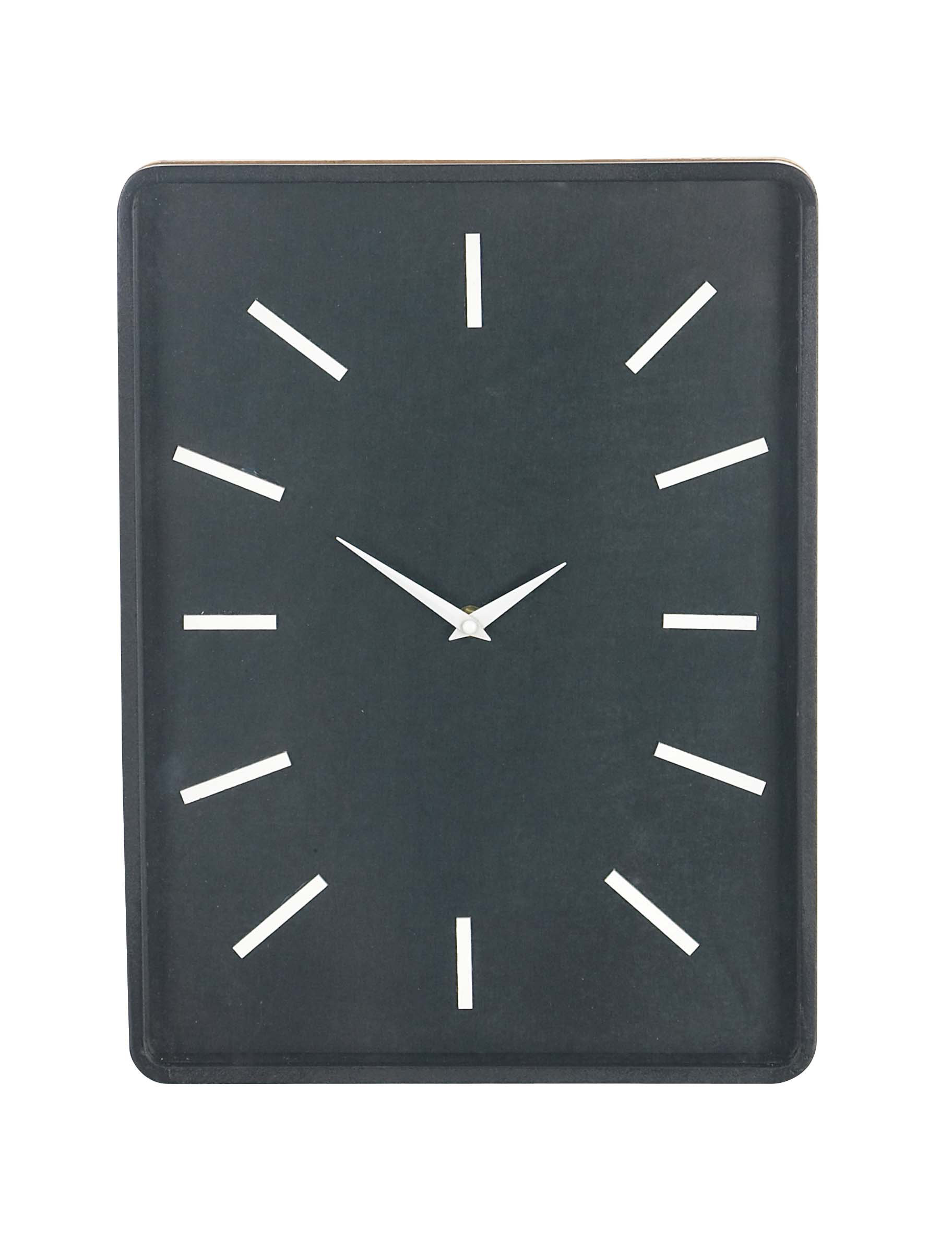 George Oliver Varney Modern Rectangular Og Wall Clock Wayfair