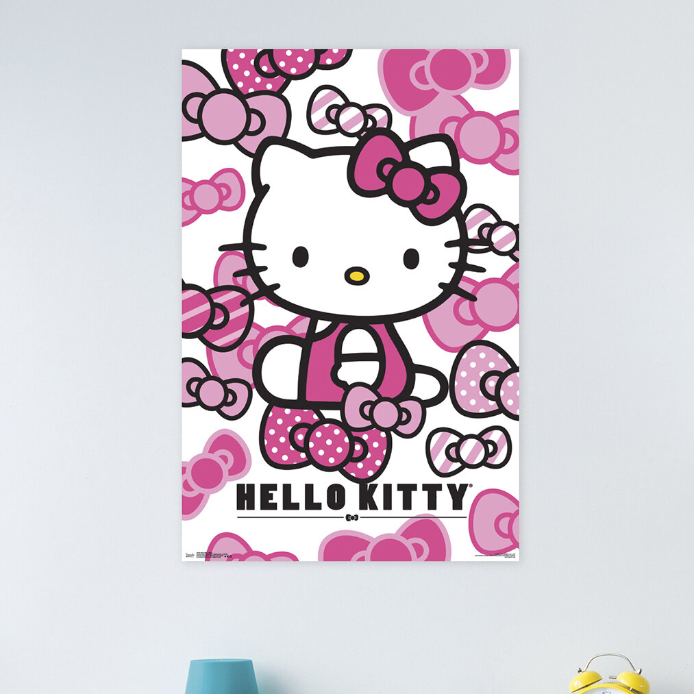 Trends International Hello Kitty Bows Paper Print