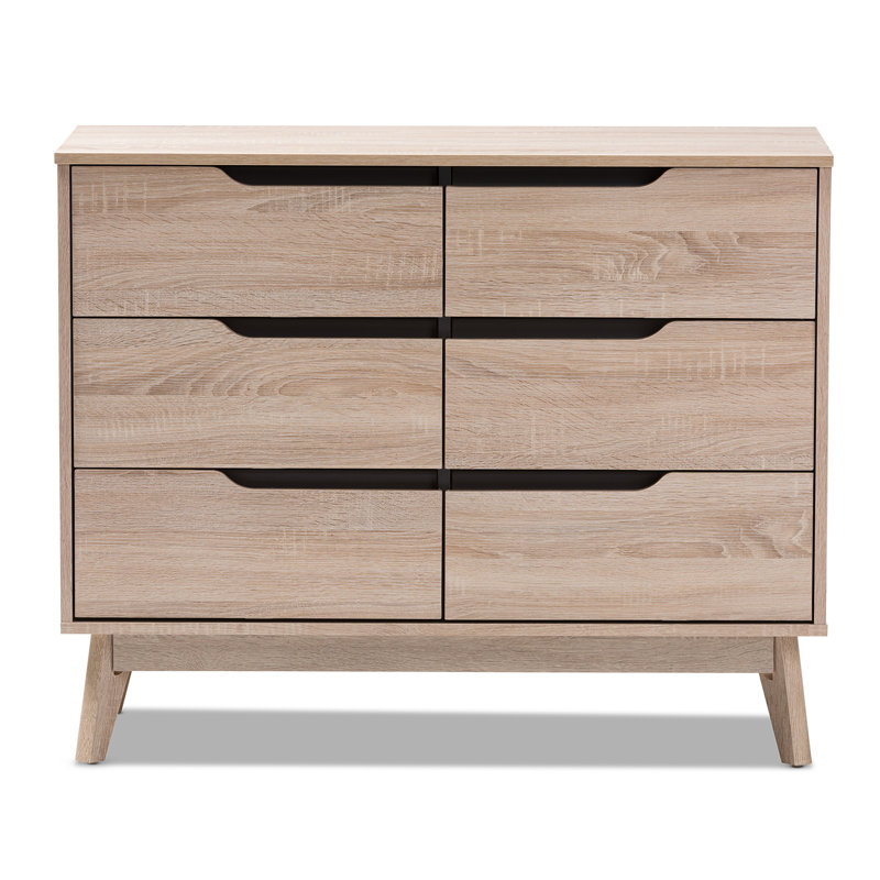 George Oliver Glastenbury Modern 6 Drawer Dresser Reviews Wayfair Glastenbury Modern 6 Drawer Dresser