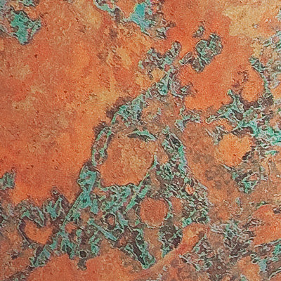 Fasade Traditional Style Ten 2 Ft X 4 Ft Glue Up Ceiling Tile In Copper Fantasy Wayfair