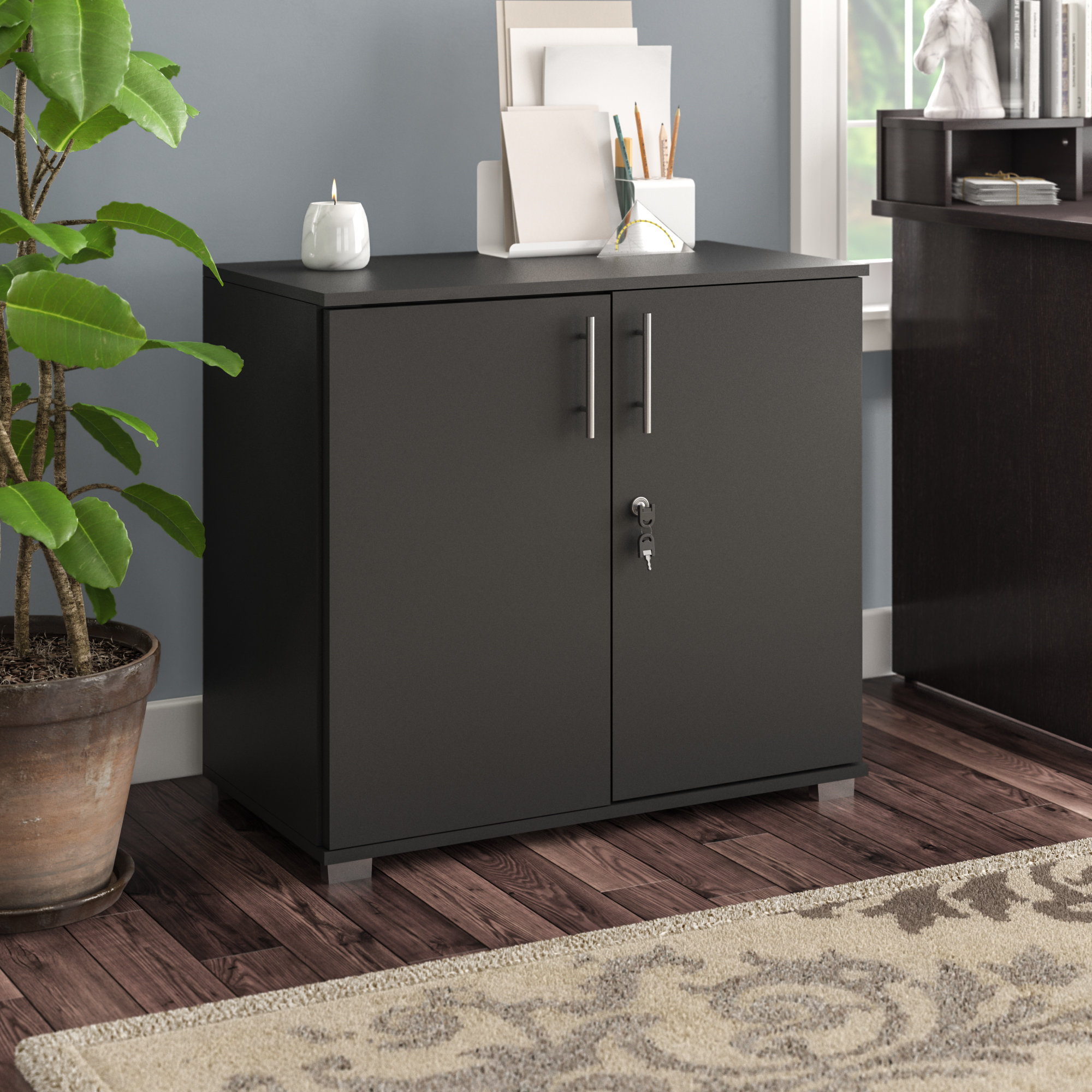 storage cabinets for desk