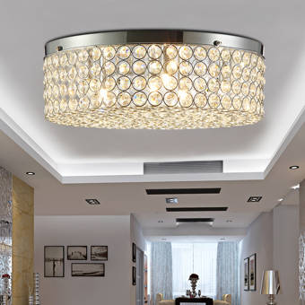 Rosdorf Park Felten 3 Light 11 81 Flush Mount Wayfair