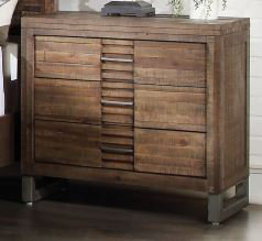 Go to store & view more images Laws 3 Drawer Nightstand by Union Rustic