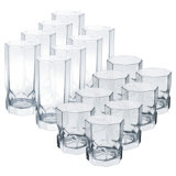 square drinking glasses set