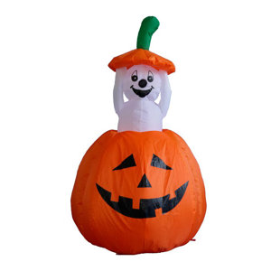 Halloween Inflatable Pumpkin Ghost Decoration