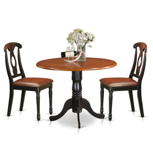 3 Piece Dining Set by East West Furniture
