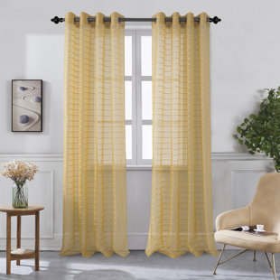 36 Inch Sheer Curtains Wayfair 36 Inch Sheer Curtains Wayfair