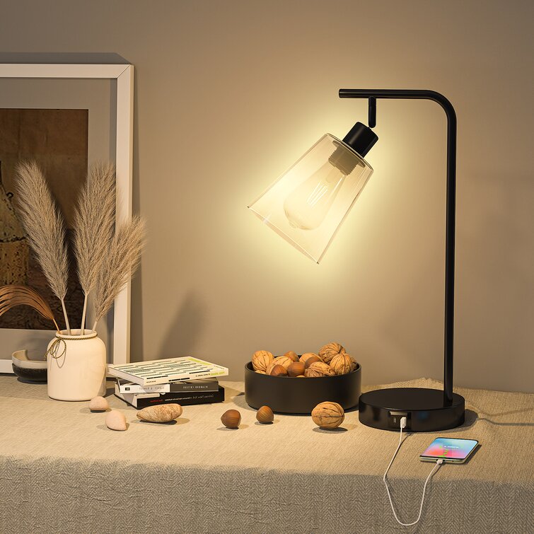 USB LED Night Light Touch & Dimmer Control Table Desk Lamp for Reading Bedroom 