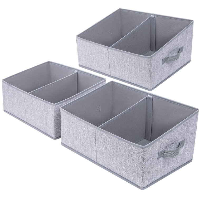 Foldable Storage Cube Basket Bins Organizer Cloth Containers Drawers 6 Colors SA