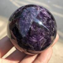 3pcs Natural Dreamy Amethyst Sphere Quartz Crystal Ball Healing YYY