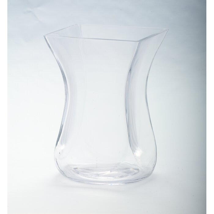 Diamond Star Glass Tapered Vase Wayfair