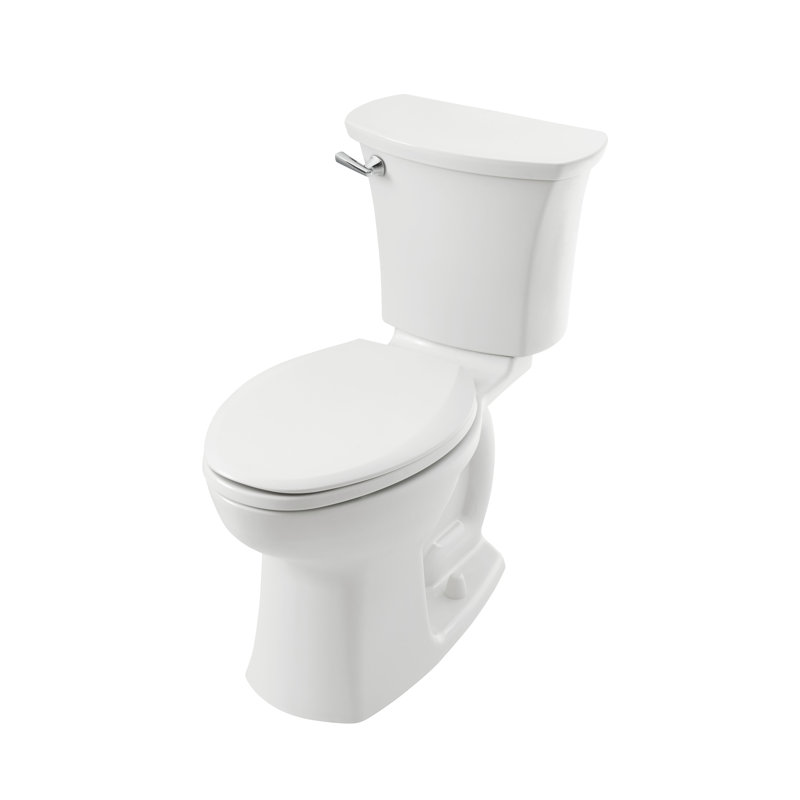 American Standard Edgemere Dual Flush Elongated TwoPiece Toilet (Seat