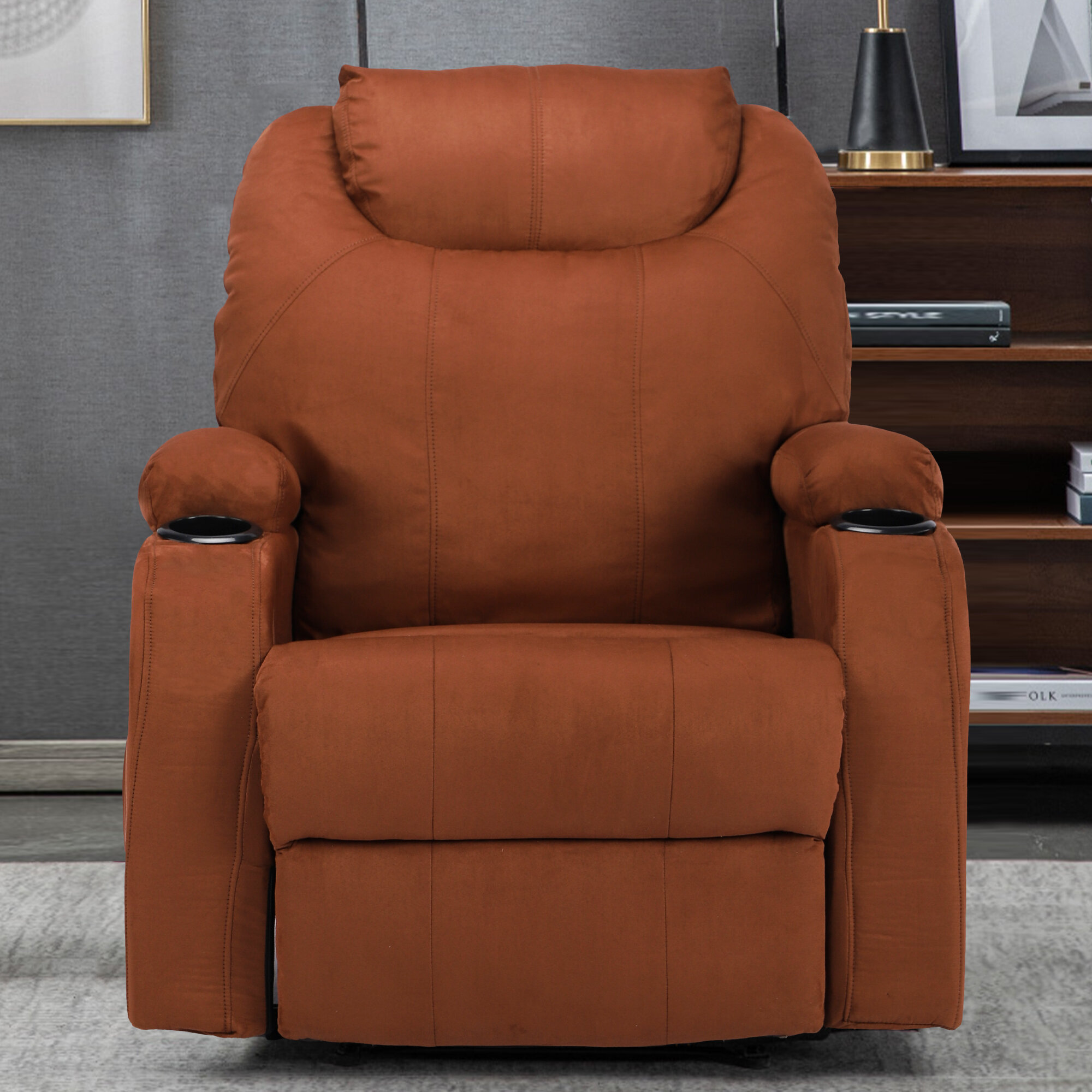 Latitude Run® Reider Upholstered Recliner | Wayfair