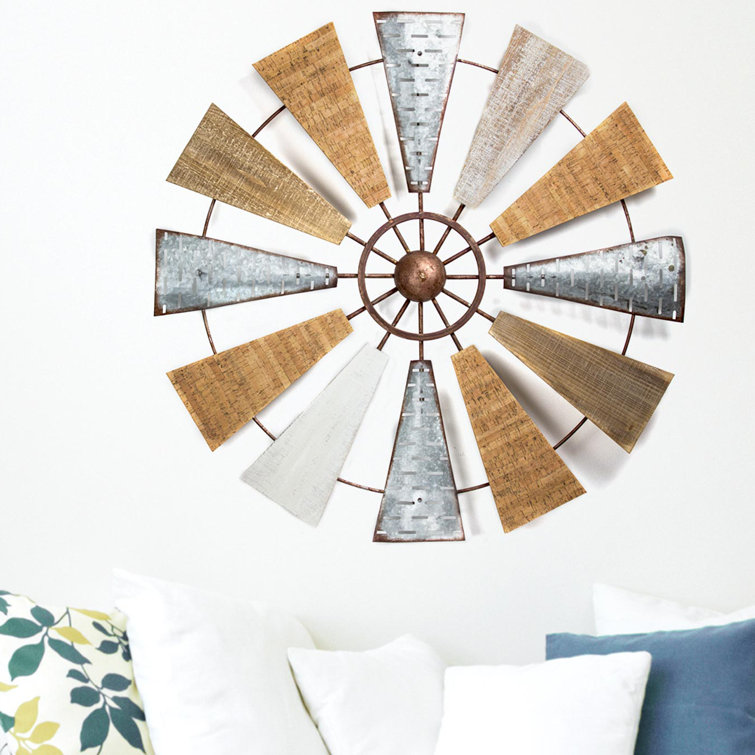 Rosalind Wheelerwindmill Farmhouse Wall Decor Reviews Wayfair