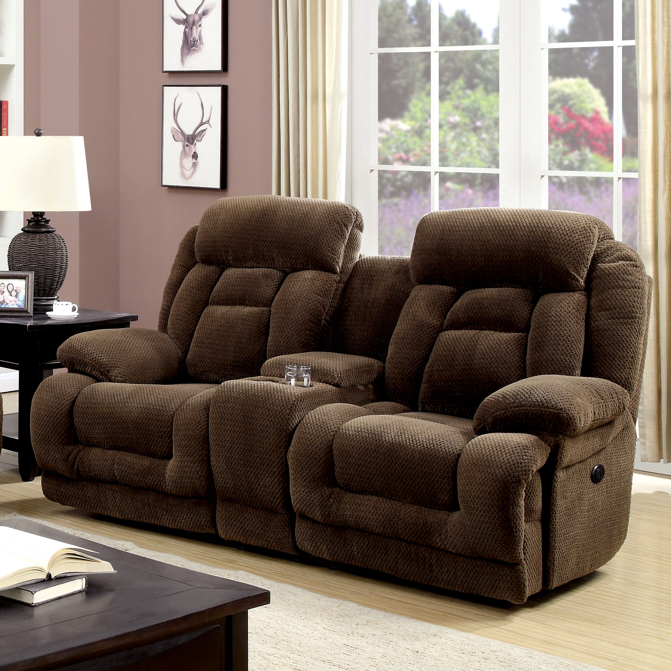 Darby Home Co Lammers Reclining 79 Pillow Top Arm Loveseat Wayfair
