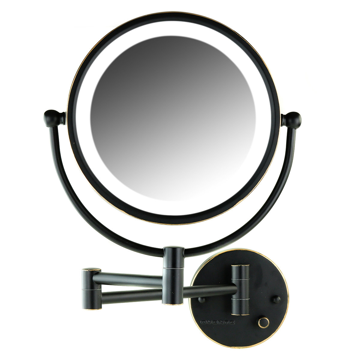 Ebern Designs Innisfree Round LED Wall Mirror & Reviews | Wayfair