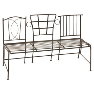 Miette Metal Bench by Evergreen Flag &..