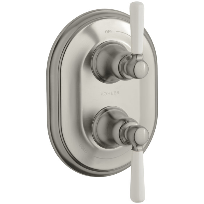 Kohler Bancroft Sacked Thermostatic Valve Shower Faucet Trim Wayfair