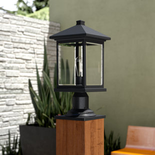 Best Leroy Outdoor 1-Light Beveled Glass Pier Mount Light By 17 Stories Outdoor Lighting Leroy Outdoor 1-Light Beveled Glass Pier Mount Light By 17 Stories Outdoor Lighting
