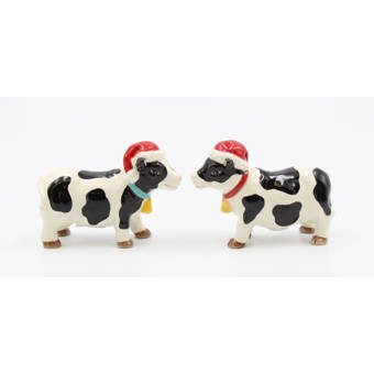 Mud Pie Santa S And P Salt And Pepper Shaker Set Birch Lane