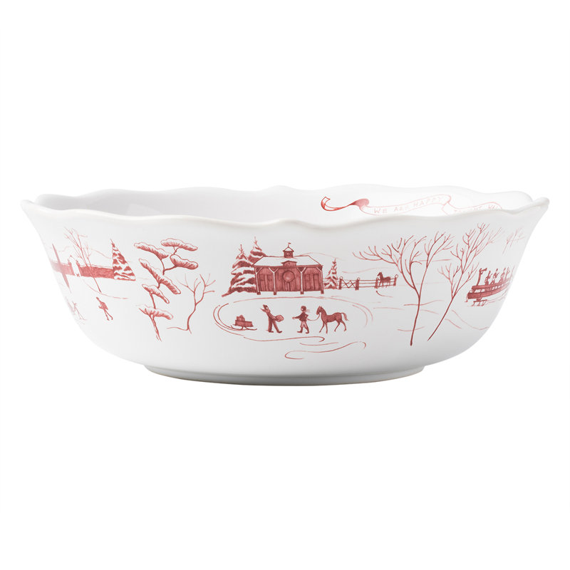 Juliska Country Estate Winter Frolic 64 Fl Oz Serving Bowl Perigold