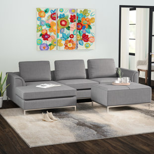 Go to store & view more images Catlett Reversible Sectional by Wade Logan