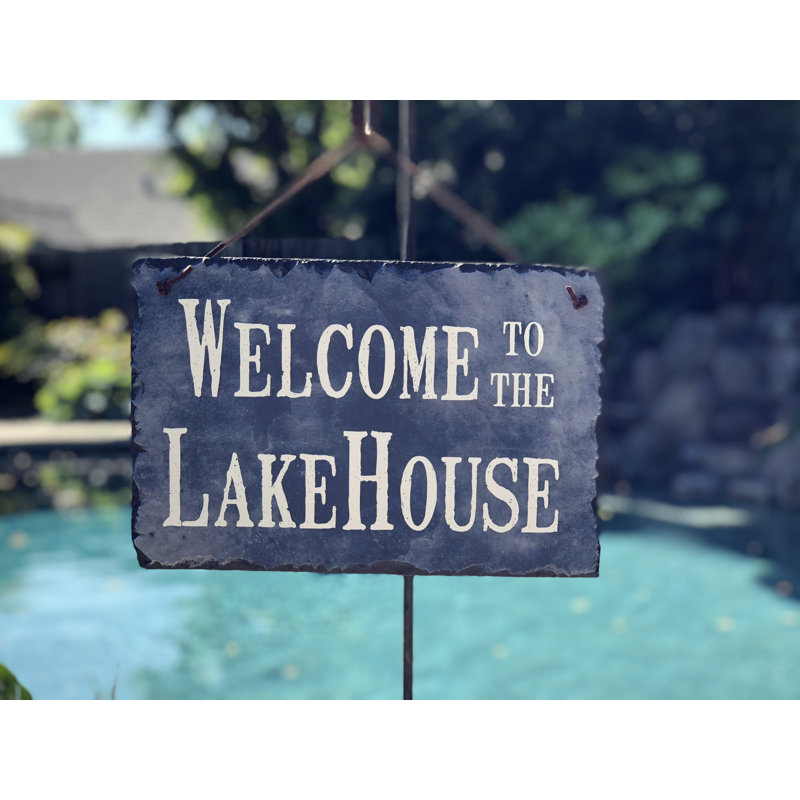 Sassysquirrelink Welcome To The Lake House Wall Decor Reviews
