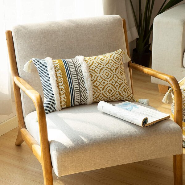 Boho Geometric Polyester Pillow Case Waist Cushion Cover Sofa Home Decor Novelty