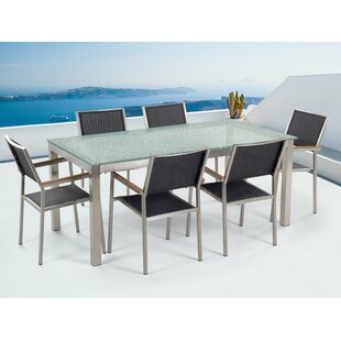 Maxton 6 Seater Dining Set By Ebern Designs