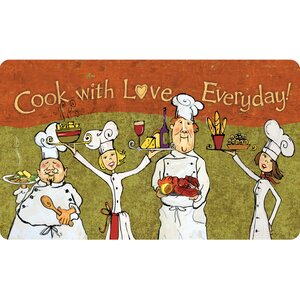 Ann Cook with Love Everyday Kitchen Mat