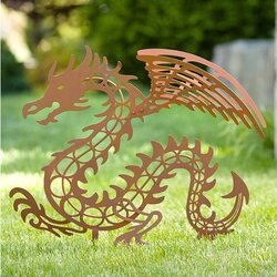 Sol 72 Outdoor Dewar Dragon Garden Art | Wayfair.co.uk