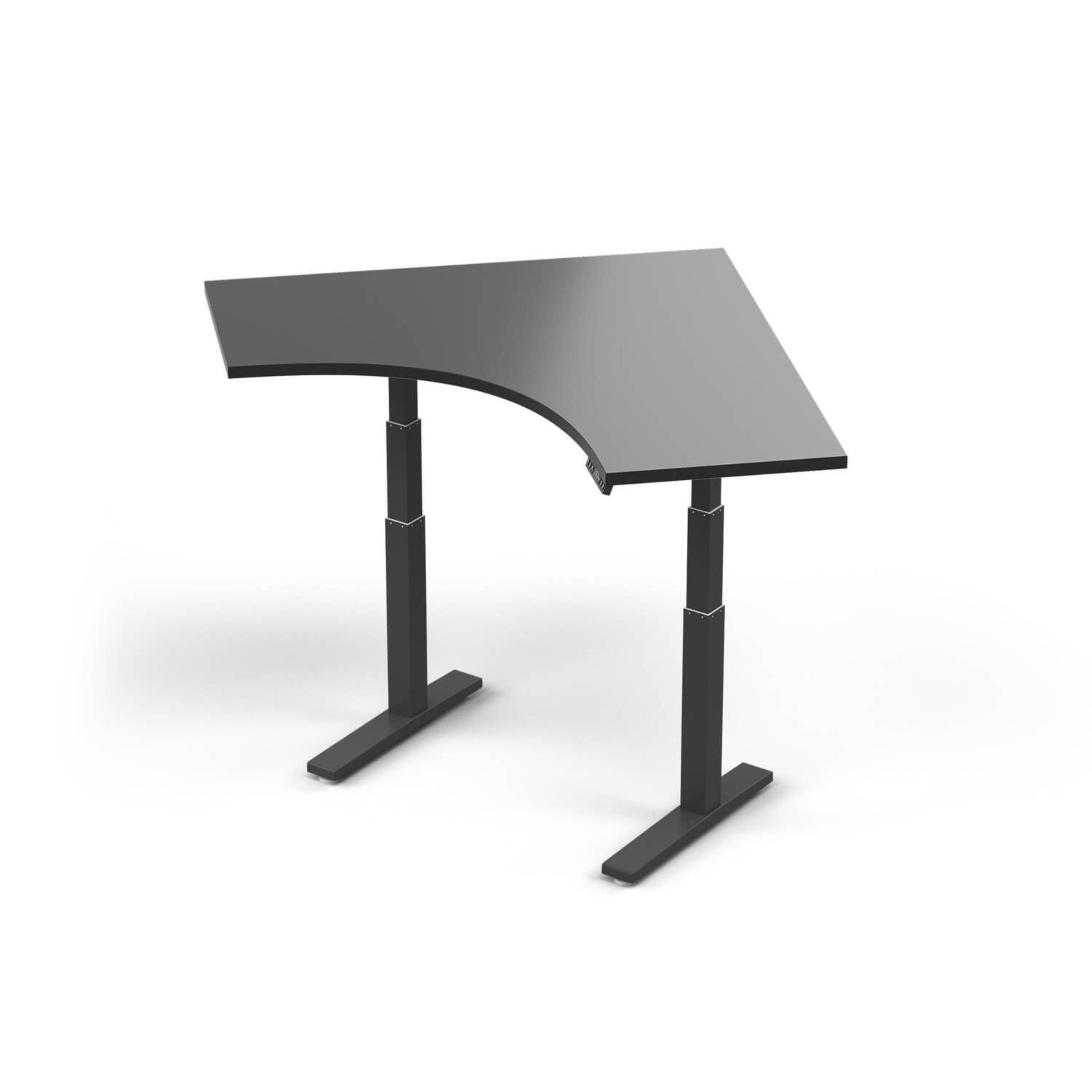 Inbox Zero Kaniah Direction Height Adjustable LShape Standing Desk