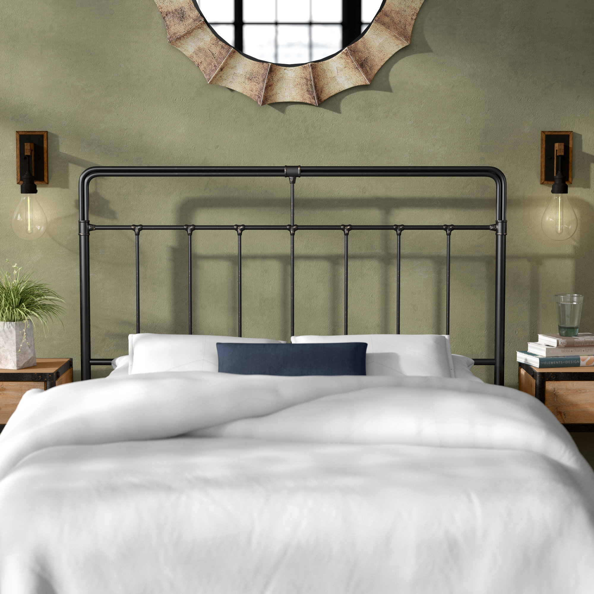 Industrial Headboards You Ll Love In 2020 Wayfair