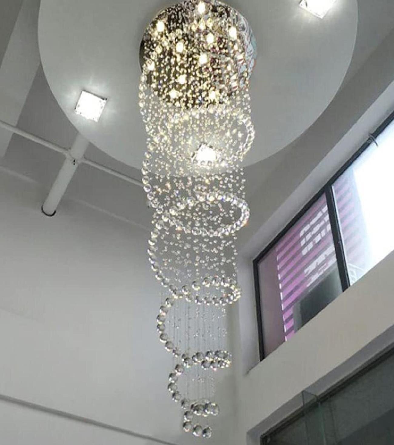 Modern Chandeliers LED Lights Glass Pendant Lamp Lighting Ceiling Light Fixtures