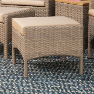Go to store & view more images Hooley Ottoman with Cushion by Highland Dunes