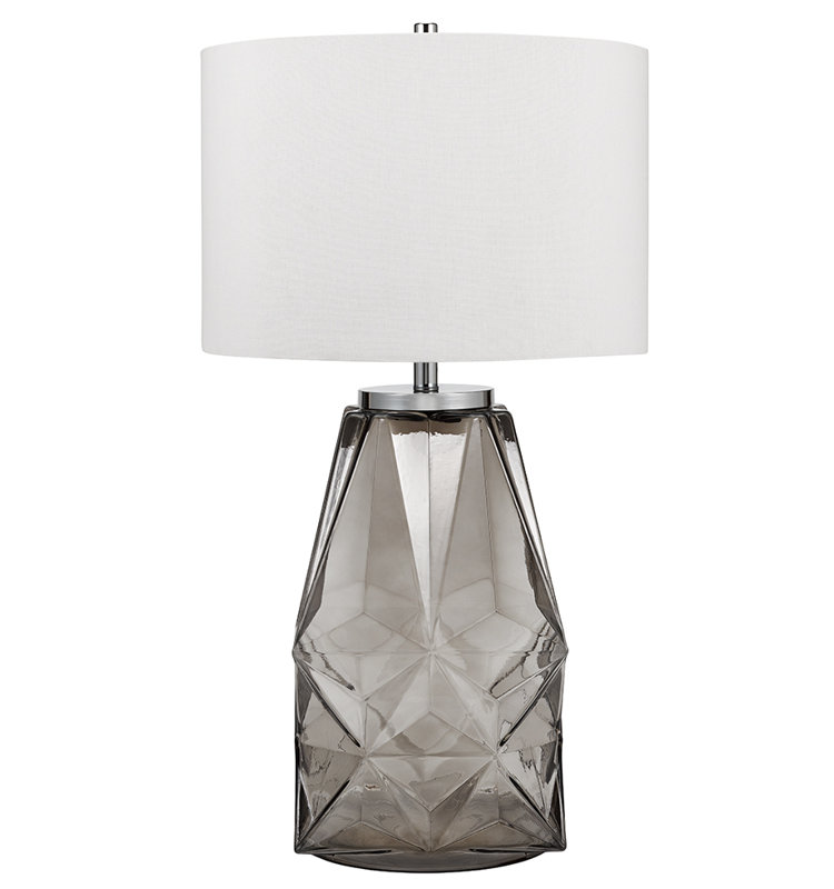 wayfair glass table lamps