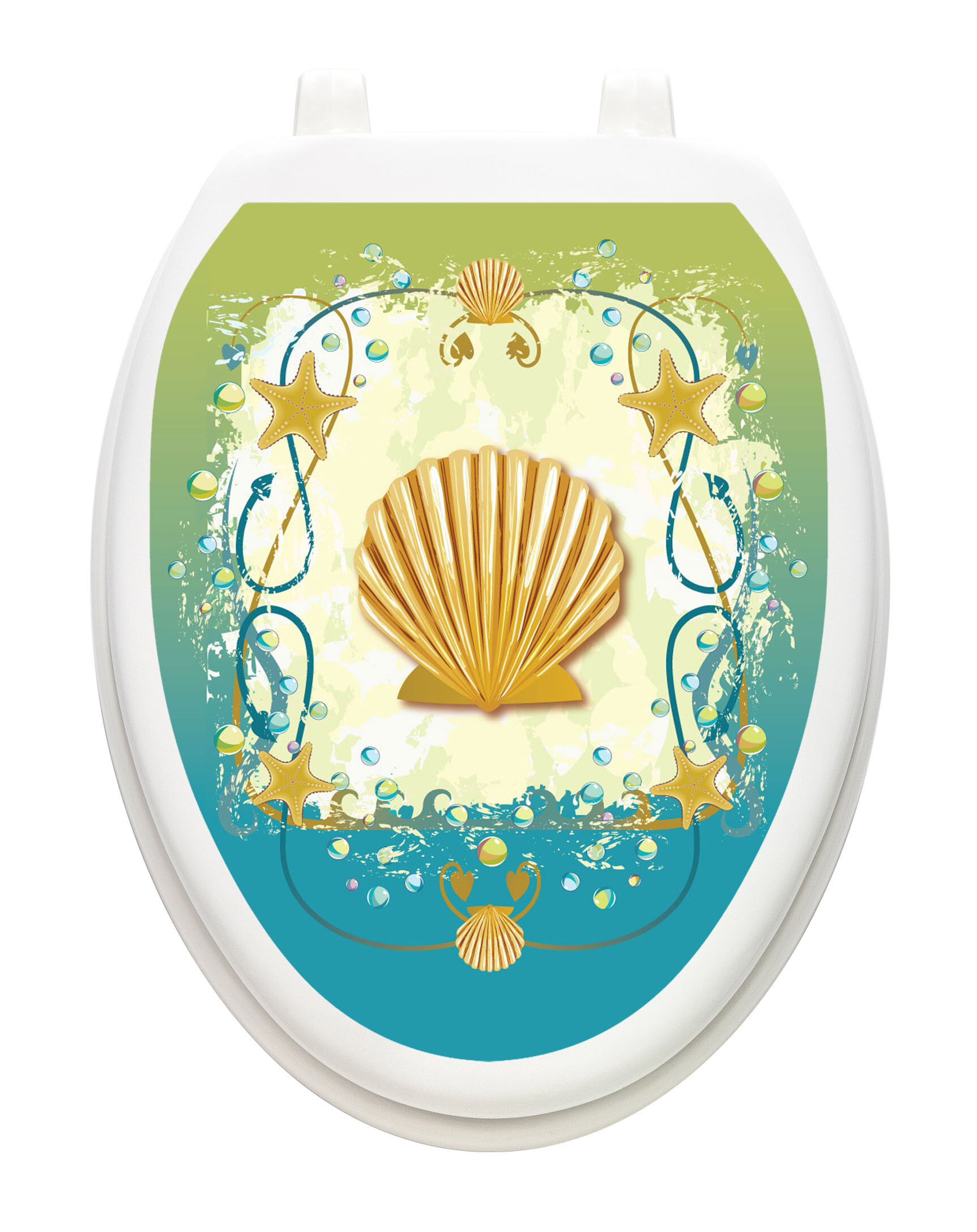 shell toilet seat