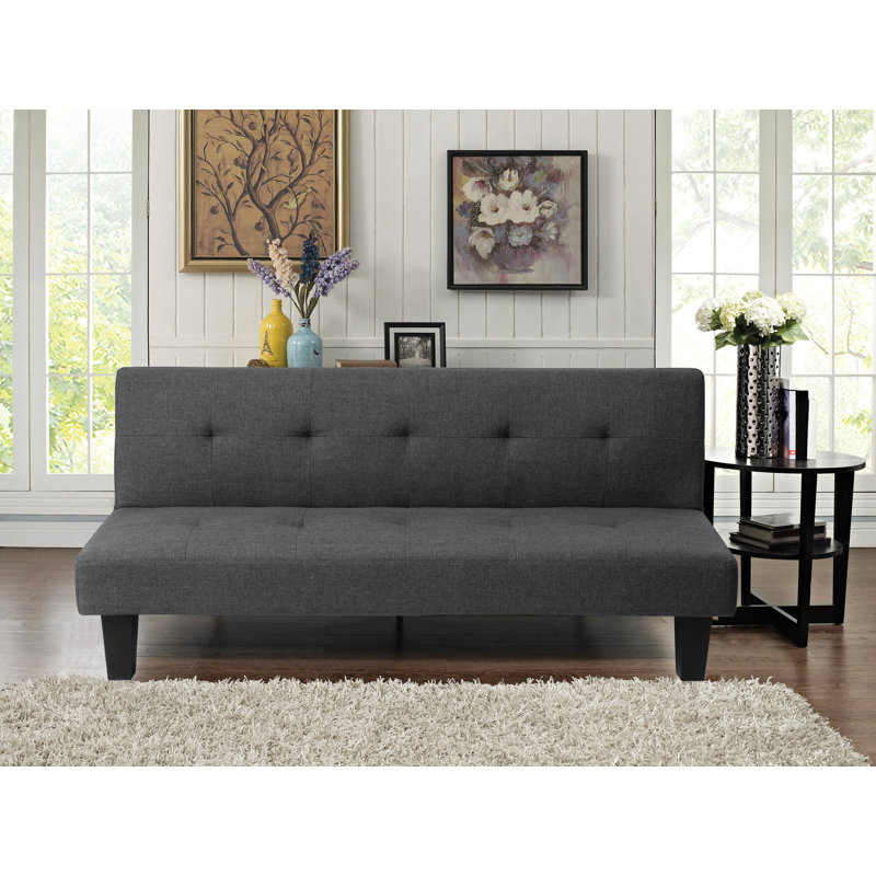 Serta Terrington Twin Tufted Back Convertible Sofa Reviews Wayfair Serta Terrington Twin Tufted Back